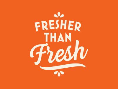 Freshy Fresher Fresh Fresh Typography Design, Freshers Day, Fresh Typography, Lettering Poster, Church Branding, Branding Identity Design, Spatial Design, Brand Refresh, Drawing Letters