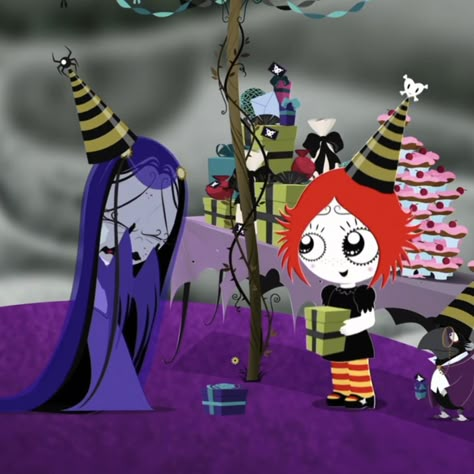 Ruby And Misery, Ruby Gloom And Misery, Misery Ruby Gloom, Johnny The Homicidal Maniac, Ruby Gloom, Silly Characters, Animated Shows, Disney Princess Pictures, Season Of The Witch