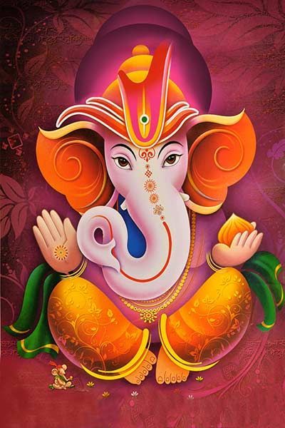 Arte Ganesha, Ganesha Artwork, Ganpati Bappa Wallpapers, Ganesha Drawing, Ganesh Art Paintings, Shri Ganesh Images, Happy Ganesh Chaturthi Images, Durga Painting, Pencil Sketch Images