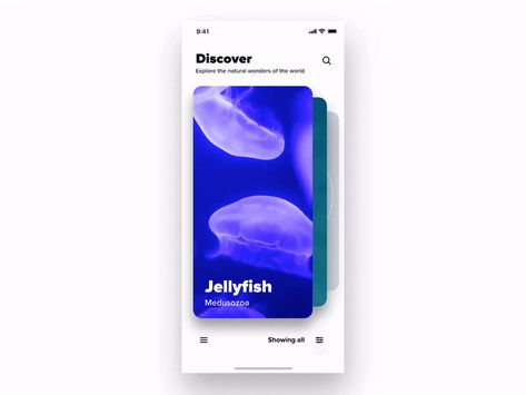 Interactive App Design, Microinteractions Ui Animation, Swipe Animation, Card Animation, App Animation, Podcast App, Ui Ux 디자인, Ux App Design, Card Ui