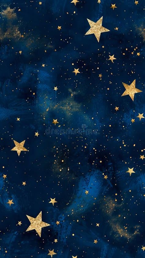 A blue and gold star pattern on a dark background royalty free stock images Dark Star Aesthetic, Stars Background Aesthetic, Star Aestethic, Space Background Aesthetic, Gold And Blue Aesthetic, Star Background Wallpapers, Star Moodboard, Gold And Blue Wallpaper, Yearbook Backgrounds