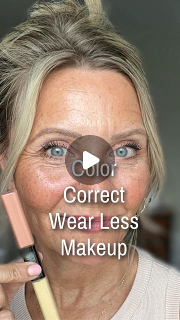 How To Color Correct Makeup, Make Up For Over 50, Make Up 50 Plus Makeup Tips, Color Correcting Guide, Color Correction Makeup, Corrective Makeup, Makeup Tips For Older Women, Simple Makeup Tips, Makeup Mistakes