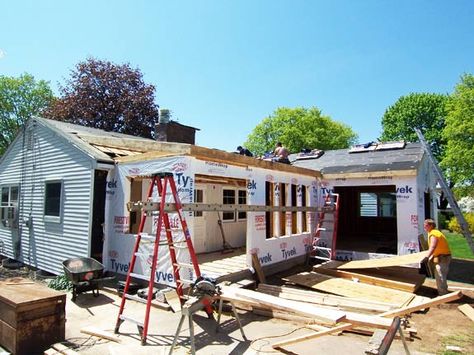 Kitchen extension Rocky Hill, CT Ranch Transformation, Ranch Addition Ideas, Bedroom Addition Plans, Bedroom Addition Ideas, Room Addition Plans, Ranch Addition, Small Kitchen Design Layout, Dining Room Extension, Addition Plans