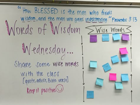 Wise Words Wednesday Wise Words Wednesday, Word Of The Week Display, Wednesday Whiteboard Prompt, Wednesday Whiteboard, Morning Questions, Whiteboard Questions, Whiteboard Prompts, Morning Meeting Slides, Whiteboard Messages