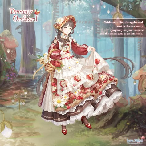 Crystal Throne, Madame Red, Whimsical Autumn, Love Nikki Suits, Love Nikki Dress Up Queen, Outfit Female, Love Nikki Dress, Harvest Blessings, Nikki Dress