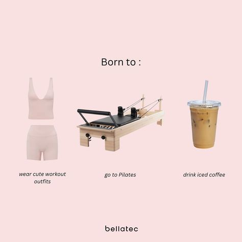 Born to wear cute workout outfits , go to Pilates and drink coffee ✨ . . . #bellatec #pilatesprincess Pilates Graphic, Pilates Content, Pilates Mom, Pilates Instagram, Brown Activewear, Pilates Motivation, Boutique Gym, Workout Drinks, Spin Studio