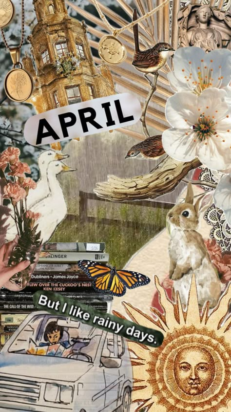 April Wallpaper #april #wallpaper #rainydays #rain #nature #beauty #vintage #animals #months #flowers #spring