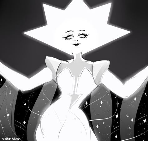 White Diamond Steven Universe Pfp, White Diamond Aesthetic Steven Universe, White Diamond Redesign Steven Universe, White Diamond Pfp, White Diamond Steven Universe Icon, White Diamond Fanart, Steven Universe White Diamond, Diamonds Steven Universe, White Diamond Su