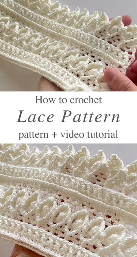 Lace Crochet Pattern You Will Love - CrochetBeja Hair Pin Lace Crochet Patterns, Crochet Fabric Together, Diamond Lace Stitch Crochet Free Pattern, Crochet Lace Edging For Handkerchief, Lace Crochet Diagram, Knitted Curtains Free Pattern, Crochet Lace Work, Lacy Crochet Afghan Patterns Free, Crochet Lace Edging Tutorial