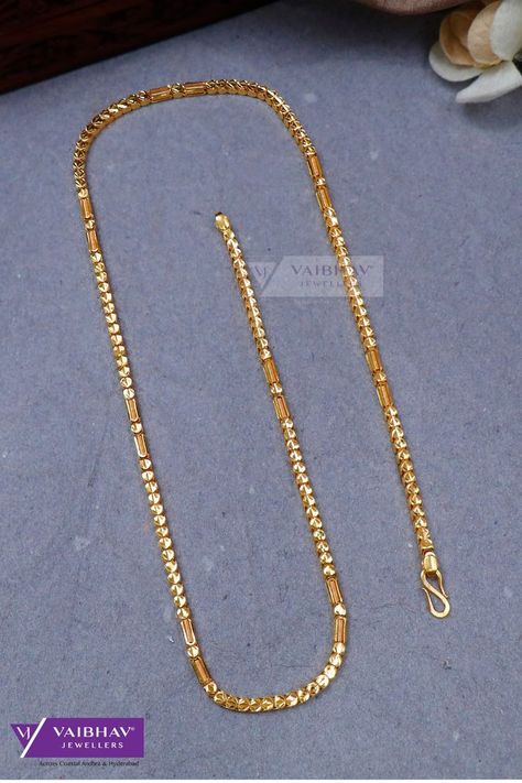 Mens Long Gold Chain, Chains Designs For Men, Handmade Gold Chain, Gold Tali Design, New Mangalya Chain Designs, Man Chains Gold, Men’s Gold Chain Designs, Mens Chains Gold For Men, Men’s Gold Chain