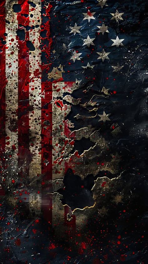 4th Wallpaper, Anerican Flag, Bleach Painting, Patriotic Wallpaper, American Flag Painting, Americana Aesthetic, American Flag Wallpaper, Money Tattoo, Military Wallpaper