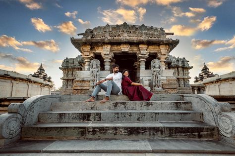 Those moments which are filled with love, a day before you’re making it official with the love of your life. Raw and unfiltered feelings. . .⁠ Follow @weddingraja for inspiration and Ideas.⁠ .⁠ .⁠ #weddingraja #CapturedOnCanon #DoGreatWithCanon #prewedding #shoot #temple ⁠#coupleshots #happyface ⁠#bride #groom #weddinginspiration #weddingphotography #love #bridetobe #weddingideas #bridal #indianweddings #wedding #indianfashion #instastyle #holdon #bride #groom ⁠ Pre Wedding Photoshoot In Temple, Prewedding Photography Traditional, Temple Shoot Poses, Pre Wedding Temple Shoot, Temple Pre Wedding Shoot, Temple Couple Photoshoot, Traditional Prewedding Shoot, Temple Poses, Temple Photoshoot