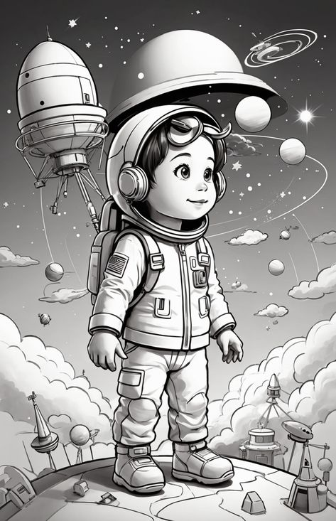 Every child dreams of one day becoming an astronaut, and this charming artwork captures that magic perfectly. The little astronaut gazes up at the stars with wonder, their imagination taking them to faraway worlds. This inspiring piece is sure to touch the hearts of all who see it. Dreams Drawing Ideas, Astronaut Images, Rocket Drawing, Save Water Poster Drawing, Save Water Poster, Astronaut Drawing, Art Competition Ideas, Dream Drawing, Buddha Art Drawing