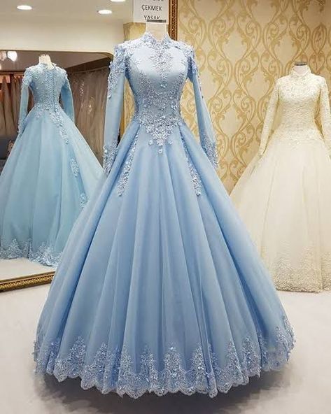 Puffy Prom Dress, Prom Dress Light Blue, Puffy Prom Dresses, डिजाइनर कपड़े, Baju Kahwin, Formal Occasion Dress, Dress Light Blue, Long Evening Dress, Blue Tulle