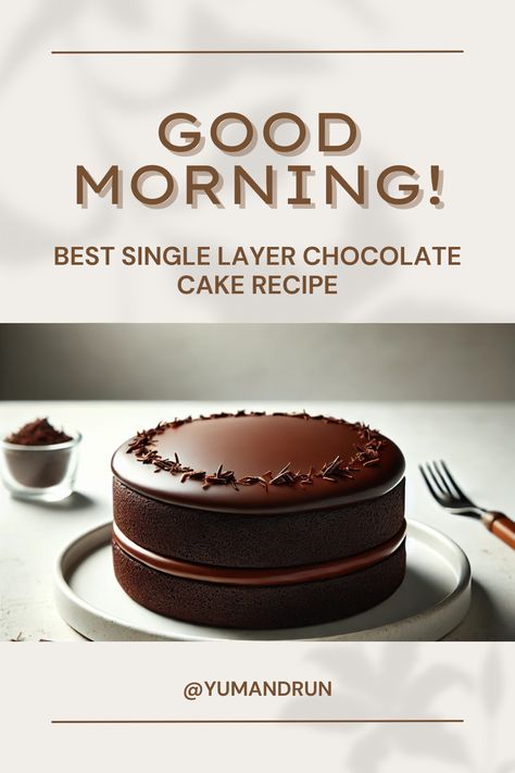 A perfect single layer chocolate cake is a staple in any baker’s repertoire. It combines simplicity with elegance, delivering a rich, chocolatey experience without the fuss of multiple layers.

#chocolatecake
#singlelayer Single Layer Cake Designs, Single Layer Chocolate Cake Recipe, Single Layer Chocolate Cake, 3 Layer Chocolate Cake, Layer Chocolate Cake Recipe, Layer Chocolate Cake, One Layer Cakes, Single Layer Cakes, Chocolate Cake Recipes