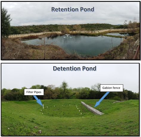 Stormwater Management Design, Architecture Competition Board, Detention Pond, Storm Water Management, Collect Rainwater, Retention Pond, Flood Prevention, Home Steading, Water Harvesting