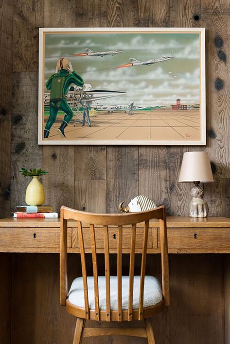 Breezy beach house inspired by old surf shacks on Sullivan’s Island California Surf Shack, Beach House Surf Shack, Cortney Bishop, Surf Shacks, Shawnigan Lake, Round Windows, Island Beach House, Coastal Calm, Ceiling Painting