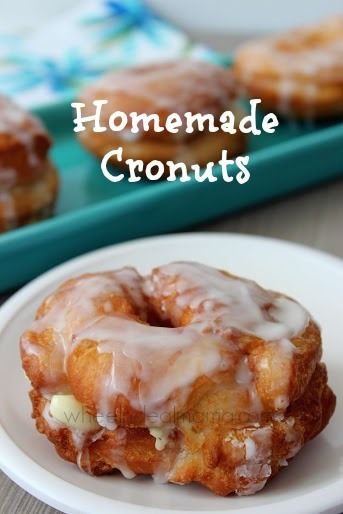 Cronuts Recipe, Yeast Breads, Homemade Donuts, Quick Breads, Donut Recipes, Yummy Sweets, Eclairs, How Sweet Eats, Eat Dessert