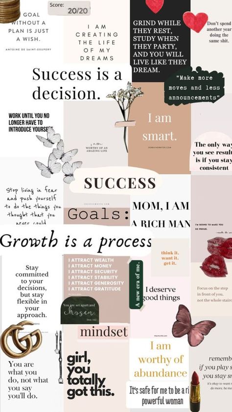 Motivational Quotes For Wallpaper, Self Motivation Wallpaper Aesthetic, Vision Board Art, Success Pictures, Board Wallpaper, Positive Quotes Wallpaper, Vision Board Examples, Vision Board Wallpaper, Motivational Quotes Wallpaper