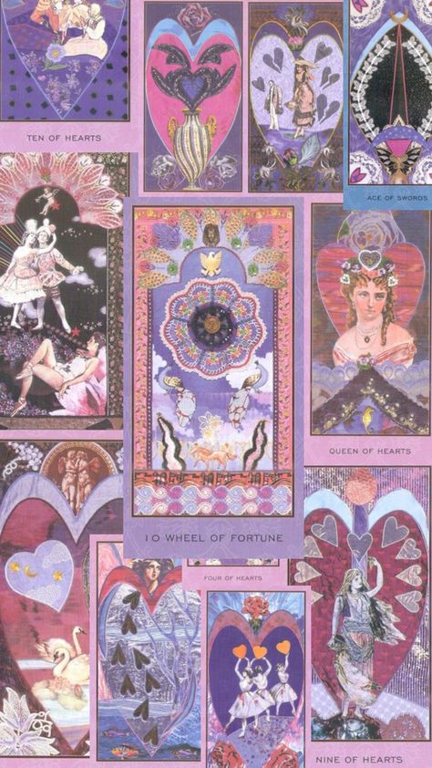 Traditional tarot cards