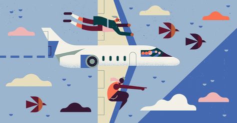 Folio Art on Behance Travel Editorial Illustration, Conceptual Illustration, Magazine Illustration, Digital Art Illustration, Flat Illustration, Fun At Work, Hanging Art, Creative Space, Art Direction