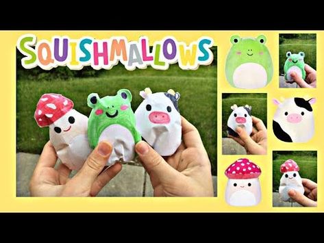 Squishmallow Crafts For Kids, Squishmallow Activities, Squishmallow Games, Squishmallow Crafts, Diy Squishmallow, Squishmallow Art, Paper Squishies, Library Programming, Paper Squishy