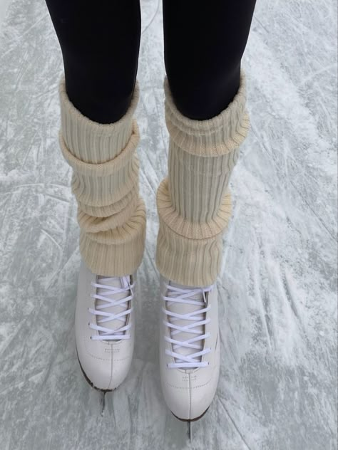 Ice Skating Leg Warmers, Ice Skating Princess, Ice Skating Aesthetic, Figure Skating Aesthetic, From Lukov With Love, Lukov With Love, Figure Ice Skates, Skating Aesthetic, Ice Skate