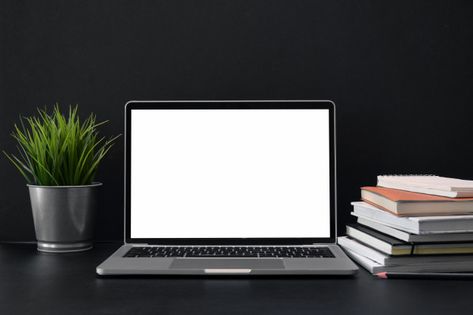 Mock up laptop computer white blank scre... | Free Photo #Freepik #freephoto #background #mockup #business #coffee Png Frame, Computer Photo, Blank Screen, Laptop Design, Photoshop Design Ideas, Black And White Art Drawing, White Blank, Computer Backgrounds, Repair Guide