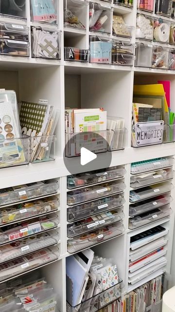 Lisa Soares on Instagram: "Reorganization 2024-Video 1 Thanks for all your feedback from yesterday’s post. As long as there’s interest, I will show you different parts of my room and what I’m doing in separate posts. Today I’m showing you the IKEA paper sorter Kallax insert with the iDesign fridge trays (14.5 L x 12 W x 2 D). I have a lot of these trays that I have been buying for more than 10 years. I’m sure you’ve seen me show them in previous IG posts over the years if you’ve followed me. The nice thing is I can move different trays in and out depending on what I’m using the most of. For now I’m just going to keep the trays in there that I’m going to show you in this little video. Let me know if you find these interesting and if I should bother doing more. #craftorganization #craftroomo Kallax Ikea Craft Room, Kallax Craft Room Ideas, Ikea Craft Room Organization, Ikea Kallax Craft Room, Kallax Inserts Ideas, Kallax Craft Storage, Ikea Kallax Inserts, Grey Boho Bedroom, Ikea Craft Room Ideas