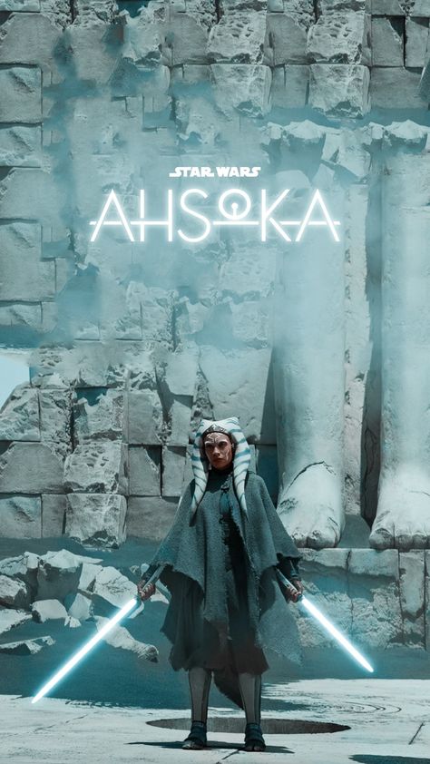 Ahsoka Show Poster, Ahsoka Series Wallpaper, Star Wars Ahsoka Wallpaper, Ahsoka Series, Phone Pic, May The Fourth Be With You, Star Wars Ahsoka, Star Words, Star Wars Wallpaper