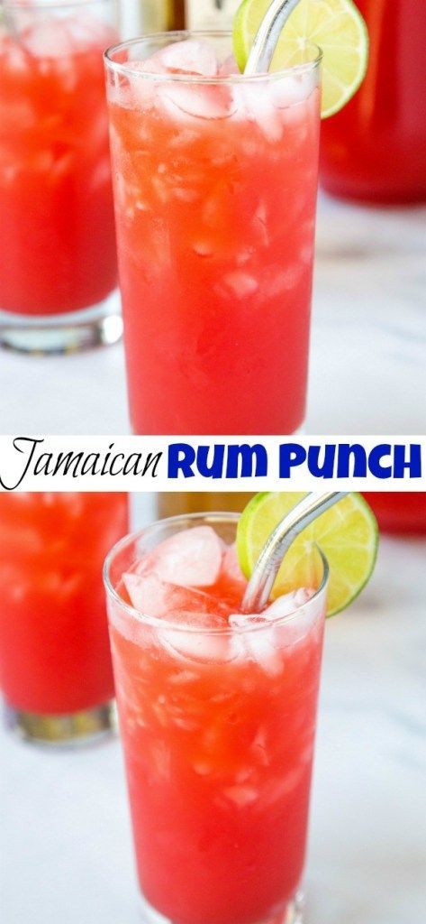 Rum Fruit Punch, Jungle Juice With Malibu Rum, Non Alcoholic Rum Punch, Summer Rum Punch, Jamaican Cocktails Drink Recipes, Best Rum Punch Recipe, Run Punch Recipe, Spice Rum Drinks, Rum Punch Recipes Easy