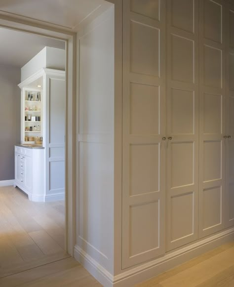 Hall Closet Organization, Front Hall Closet, Hallway Cupboards, Front Closet, Hall Cupboard, Armoire Dressing, Hallway Cabinet, Hallway Closet, Entryway Closet