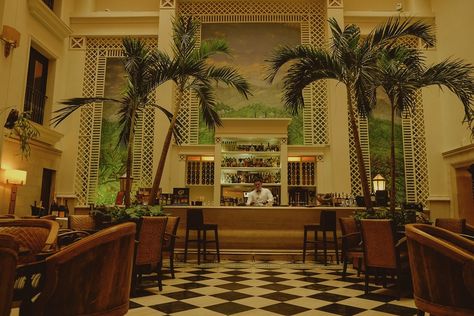 Step Into a Movie Dreamworld With "Accidental Wes Anderson" on Reddit,Hotel Saratoga in Havana, Cuba. Image via Reddit user saulbloodyenderby Accidental Wes Anderson, Wes Anderson Aesthetic, Wes Anderson Style, Wes Anderson Movies, Wes Anderson Films, Moonrise Kingdom, Grand Budapest Hotel, Hotel Bar, Bacardi