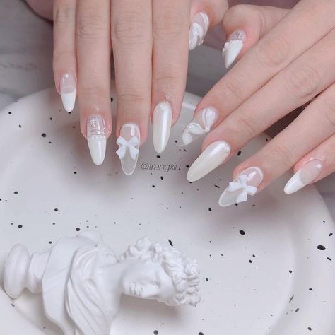 Asian Nails, Hello Nails, Blush Nails, Pretty Gel Nails, Really Cute Nails, Soft Nails, Kawaii Nails, Bridal Nails, Fire Nails