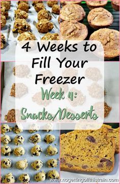 Freezer Desserts, Fill Your Freezer, Freezer Prep, Freezer Dinners, Budget Freezer Meals, Freezable Meals, Freezer Friendly Meals, Freezer Meal Planning, Make Ahead Freezer Meals