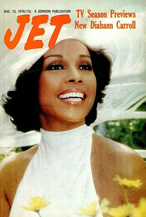 70s Jet Magazine, Jet Magazine 70s, Ebony Magazine 1960s, 1970s Magazine Covers, Jet Magazine Covers Vintage, Vintage Ebony Magazine Covers, Diahann Carroll Style, Diahann Carroll 60s, 70s Magazine Covers