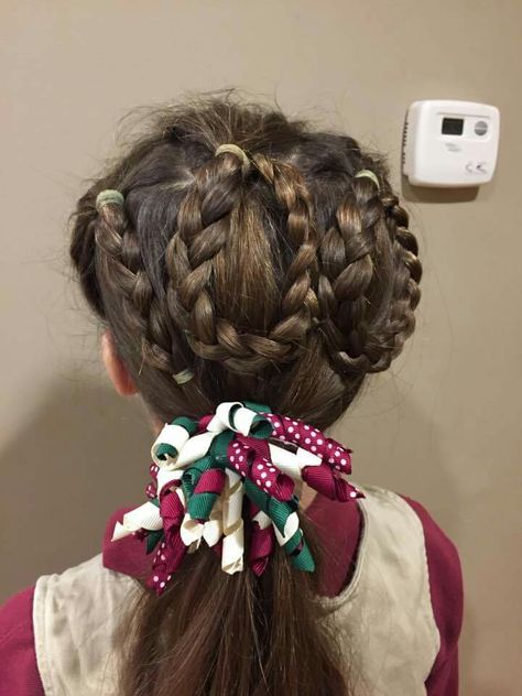 100th day of school 100th Day Of School Hairstyle, 100 Day Of School Hairstyles, 100 Days Of School Hair Ideas Kids, Easy Crazy Hairstyles, Troll Hair Diy, Toddler Girl Haircut, Quick Hairstyles For School, Hair Color Spray, School Hair Bows