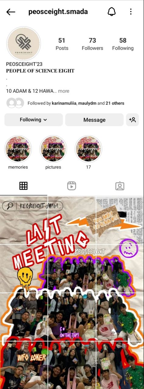 Feed Instagram Kelas Username Ig Kelas, Bio Ig Kelas, Ig Kelas Ideas, Gif Ig, Caption Instagram, Memory Pictures, Playlist Ideas, Instagram Bio, Instagram Ideas