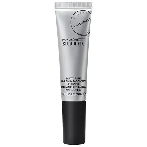 Studio Fix Mattifine 12HR Shine-Control Primer - MAC Cosmetics | Sephora Mac Studio Fix Fluid, Matte Primer, Mattifying Primer, Mac Studio Fix, Mac Studio, Perfect Complexion, Studio Fix, Juice Beauty, Perfect Partner