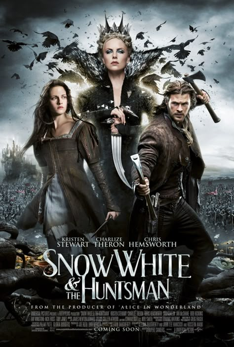 Snow White and the Huntsman Huntsman Movie, Snowwhite And The Huntsman, Tam Film, Drama Films, Snow White And The Huntsman, Lily Cole, 2012 Movie, The Huntsman, Adventure Movie