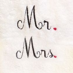 Mr and Mrs Cursive - 3 Sizes! | What's New | Machine Embroidery Designs | SWAKembroidery.com Machine Embroidery Geek Embroidery Designs For Couples, Letter Cursive, Valentines Wedding, Wedding Embroidery, In Cursive, Mr And Mrs Wedding, Inspirational Design, Love Valentines, Mr And Mrs