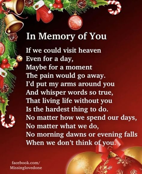 Christmas In Heaven Poem Free Printable, Missing Mom At Christmas Quotes, Sister Sentiments, Nan Quotes, Widow Quotes, Christmas In Heaven Poem, Mum In Heaven, Merry Christmas In Heaven, Losing A Loved One Quotes