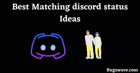 What To Put On Your Discord Status, Matching Statues Discord, Matching Couple Status Discord, Cute Matching Status Discord, Matching Discord Status For Couples, Couple Discord Status, Matching Discord Status For Friends, Funny Matching Status Discord, Discord Bio Ideas Couple