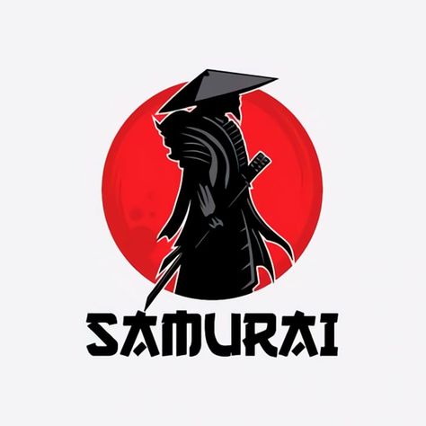 Biker Logo Design, Samurai Logo, Biker Logo, Cool Shirt Designs, Samurai Artwork, Ninja Art, Ancient Egypt Art, Egypt Art, Japanese Tattoo Art