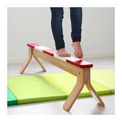 IKEA - IKEA PS 2014, Balance bench,  ,  , , Helps the development of children&apos;s coordination and balance. Workout Nook, Kids Indoor Gym, Ikea Ekby, Home Gym Mirrors, Sensory Gym, Indoor Jungle Gym, Gym Mirrors, Kids Gym, Indoor Gym