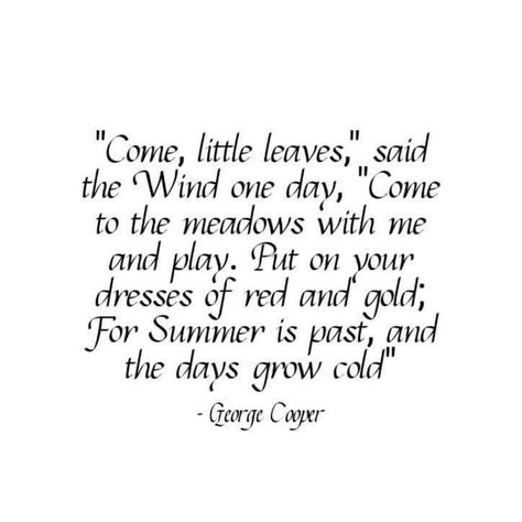 Hello October Quotes, George Cooper, Autumn Quote, October Quotes, November Quotes, Thanksgiving Blessings, Hello October, American Poets, Autumn Quotes