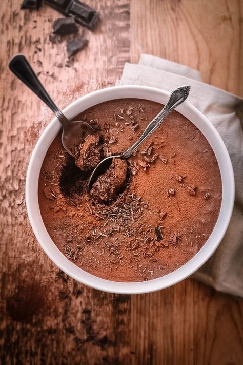 The Best French-Style Chocolate Mousse French Chocolate Mousse, French Chocolate, Chocolate Mousse Recipe, Cocoa Nibs, Chocolate Mousse Cake, Desserts Menu, Mousse Recipes, Chocolate Sweets, Taste The Rainbow