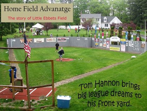 Constructing a Wiffle ball field Backyard Baseball Field, Backyard Sports Ideas, Wiffle Ball Field, Whiffle Ball, Sports Turf, Backyard Sports, Backyard Baseball, Baseball Drills, Wiffle Ball