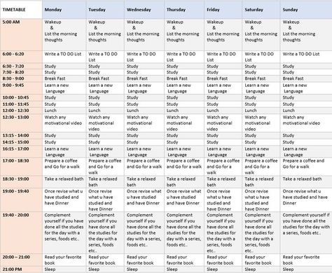 Study Time Table | Study time table, Study timetable template, Study time Time Table For Productive Day, Productive Timetable For Students, Study Timetable For School Days, Study Time Table For Ca Students, Best Timetable For Study, Best Time To Study Student, Study Timetable For College Students, Best Study Timetable For Upsc, Upsc Study Schedule