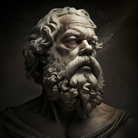 Socrates Wallpaper, Socrates Statue, Greek Drawing, Bull Artwork, Geometric Line Tattoo, Ancient Greek Philosophers, Statue Tattoo, Ancient Greek Sculpture, Greek Mythology Tattoos